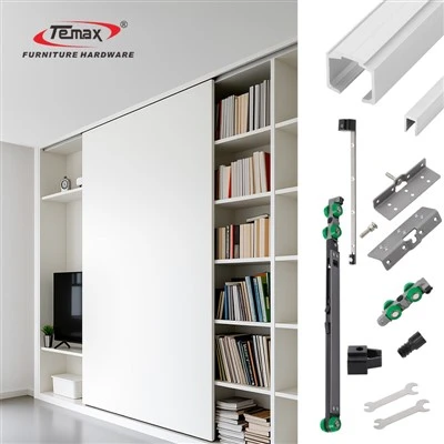 Temax Soft Close glidende garderoberullesystem M51A